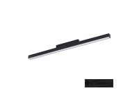 трековый светильник Azzardo Saga 24W 3000K milky120 black (AZ4607)