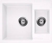 кухонная мойка Granado Samora 57,9x48,8 white(905)