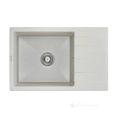 кухонна мийка Granado Navia 77,5х49,5х21,5 з сифоном, gris (gr3808)