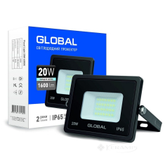 прожектор Global 20W, 6000K (1-GBL-02-LFL-2060)