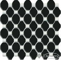 мозаика Paradyz Secret Mozaika szklana 29,5x29,5 Nero
