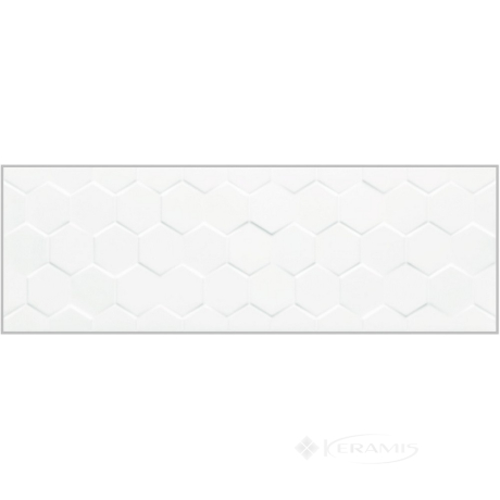 Плитка Ceramika Color Charisma 25x75 white Glossy