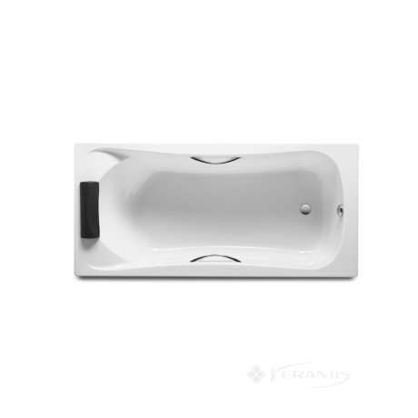 Ванна Roca Becool 170x80 біла + ручки + підголовник + ніжки (A248016001)