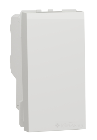 Вимикач Schneider Electric Unica New 1 кл., 10 А, білий (NU316218)