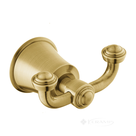 Гачок Omnires Art Line brushed brass (AL53120BSB)