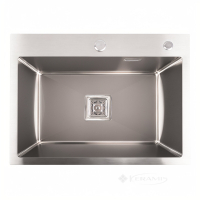 кухонна мийка Platinum Handmade 58x43x22 HSB сталь (SP000036116)
