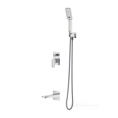 система для душа и ванны скрытого монтажа Omnires Fresh chrome (SYSFRW01CR)