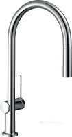 смеситель для кухни Hansgrohe Talis M 210, с вытяжным изливом, 1jet, sBox,  хром (72803000)