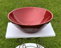 умывальник Snail Камелия 42,5x42,5 bordo  (147H200)