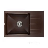 кухонна мийка Granado Navia 77,5х49,5х21,5 з сифоном, marron (gr3806)