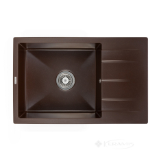кухонна мийка Granado Navia 77,5х49,5х21,5 з сифоном, marron (gr3806)
