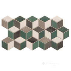 плитка Realonda Rhombus 26,5x51 emerald mat