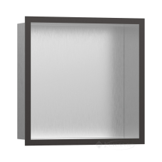 поличка Hansgrohe XtraStoris Individual 300x300x100, чорний матовий хром (56097340)