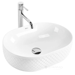 умывальник Rea Oktawia 50x35,5 белый (REA-U6366) (умывальник Rea Oktawia 50x35,5 белый (REA-U6366))