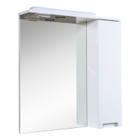 шафка дзеркальна Аквародос Квадро 70 см 70x74x16 білий (АР0001762)