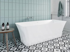 ванна зі штучного каменю Miraggio Bonita 180x75,5 біла глянсова (265)