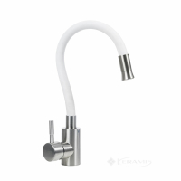 смеситель для кухни Platinum с гибким изливом, белый KT 91 (SP000034765)
