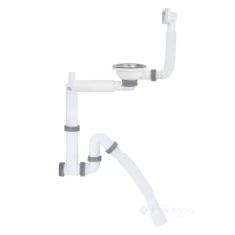 сифон для мойки ITAL KT1118, 1/2"х40 телескопический (SS270T1543)