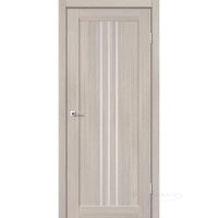 полотно дверне Leador Verona 700х2000, монблан, скло сатин білий