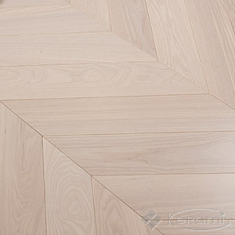 паркетная доска Coswick Французская Елка 1-полосная ясень лунный свет (1229-1136)