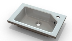 умывальник Fancy Marble Jessica 50x30,5x11,8 (3105101)