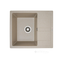 кухонная мойка Valeso Aria 57,7x49,5x19 на столешницу, гранит, сафари (SP000047068)