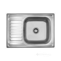 кухонна мийка Kroner Satin 69х50х18 сталь (Satin-695008180) CV022780