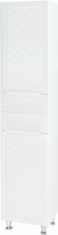 пенал Аквародос Родорс 40x32x195 белый с корзиной (АР0000417)