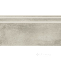 сходинка Opoczno Grava 29,8x59,8 light grey steptread