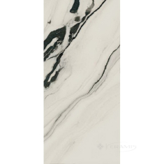 плитка Imola The Room 60x120 white /black gloss