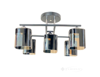 люстра потолочная Valeso 6944B/5 черный-хром (SP000048531)