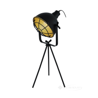 настільна лампа Eglo Cannington чорний, золото (49673)