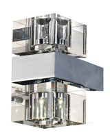 светильник настенный Azzardo Box, хром, прозрачный (AZ0035)