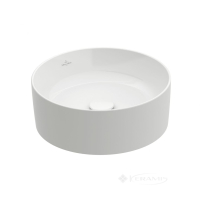 умывальник на столешницу Villeroy & Boch Collaro 40х40, белый (4A184001)