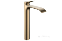 смеситель для раковины Hansgrohe Vivenis CoolStart со сливным гарнитуром, бронза матовый (75044140)