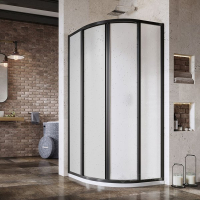 душевая кабина Ravak SKCP4-90 195 black + polystyrene Pearl (3117O30211)