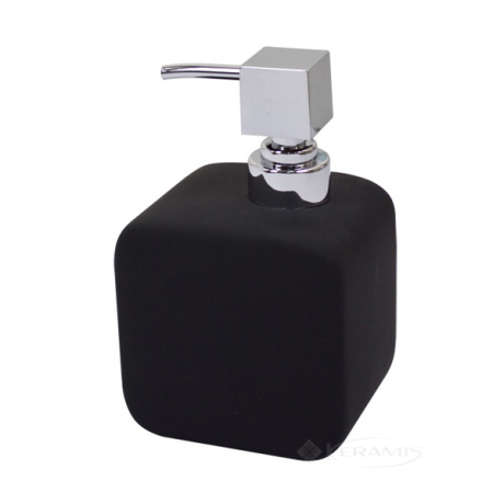 Дозатор жидкого мыла Trento Cubo черный (35096)