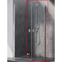 душова кабіна Radaway NES 8 KDD I 90x90 права частина, безпечне скло, прозоре (10071090-01-01R)