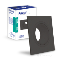 точечный светильник Feron DL0380 поворотный, черный (01780)