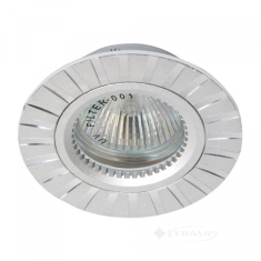 точечный светильник Feron GS-M364 серебро (17930)