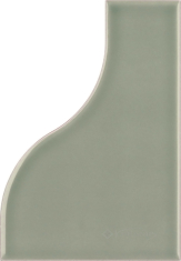 плитка Equipe Curve 8,3x12 grey glossy