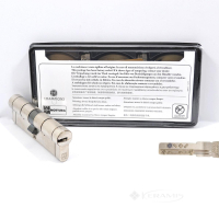 цилиндр для замка Mottura C39D515101 46x46 кл мат никель 5кл