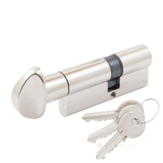 цилиндр для замка Cortelezzi 117F 30x40 ключ - поворот. никель