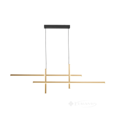 люстра Zumaline Edge (22008P-BK/GD)