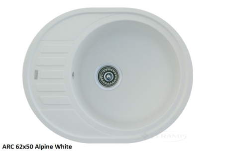 Кухонна мийка Fabiano Arc 62x50x20 alpine white