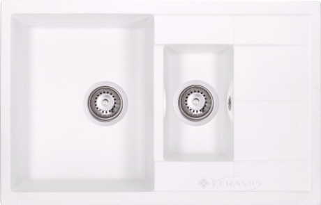 Кухонна мийка Granado Leon 77,5x50 white(1005)