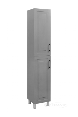 Пенал Mirater Альба, серый, дверь слева (000004752)