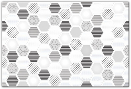 Декор Cersanit Nicole 30x45 incerto hexagon (ND082-005)
