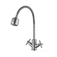 смеситель для кухни Lidz Wind U-образный, хром (LDWIN013F4NKS43391)