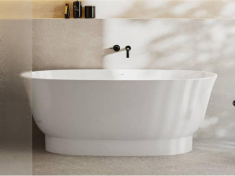 ванна из искусственного камня Miraggio Molly 160x80 белая глянцевая (2111)